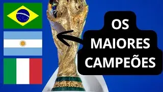 COPA DO MUNDO Pa&iacute;ses Com Mais T&iacute;tulos