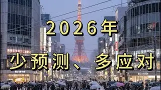 2026年继续沿用当下的策略，少预测，多应对