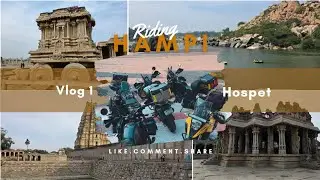 Ride To Hampi | Vlog 1 | Pune to Hospet