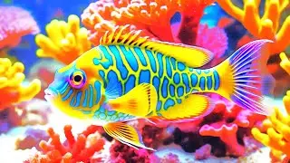 The Best 4K Aquarium - Dive Into The Mesmerizing Underwater Realm, Sea Jellyfish, Coral Reefs