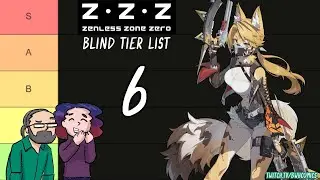 They Banned WHAT?! | ZENLESS ZONE ZERO Blind Tier List with CocomomoArt! [6]