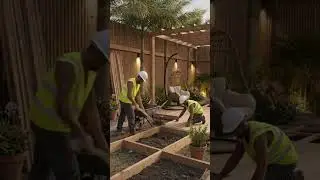 Luxury Backyard Transformation | Empty Plot to Resort-Style Garden 🌿✨ #viral #viraltoday #viralnow