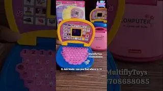 Laptop Toy for toddlers- so many modes #laptop  #toddlertoys #toyforkids #laptops