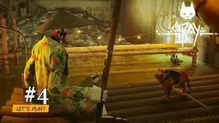 Stray | Cat Game | Walkthrough Gameplay | Dead End & Antvillage | Part 4