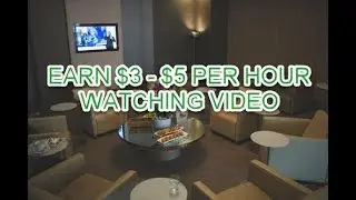 Make $3 to $5 Per Hour Easy - WATCHING VIDEOS (Hand free)