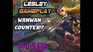 First Mobile Legends Gameplay- Lesley the Powerful Off Meta Marksman!
