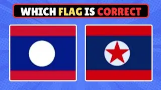 Guess the Correct Flag 🏁🏳🏴🚩 | Only Genius Can Get All Right! 
