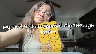 My First Yellow Flip Through ♡ nicole online