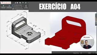 SOLIDWORKS PARA INICIANTES - EXERCÍCIO 04