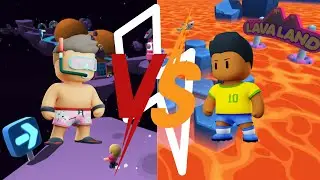 Swimmer VS Footballer WARRRR !!! Playing IN Scrims Live !!! #stumbleguys #stumbleguyslive