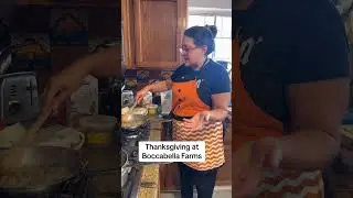 Thanksgiving at Boccabella Farms #Thanksgiving #boccabellafarms #friends #cooking #turkey #prep #fun