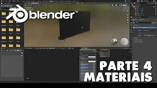 Modelagem 3D - Blender 2.9 - Smart TV LED 32 AOC - Parte 4
