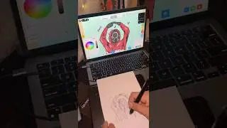 Using sketches to beat kids on Roblox 😈 *TABLET LINK IN BIO* #roblox #art #shorts #squidgame
