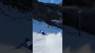 Sierra Nevada, pista del rio, carving #sierranevada #snowboard