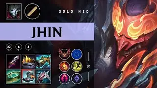 Jhin Mid vs Quinn - EUW Grandmaster Patch 25.24
