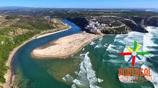 Odeceixe 🏖️ aerial view - 4K Ultra HD