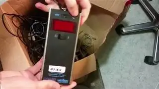 Dumpster Diving Box Full Of Measuring Equipment