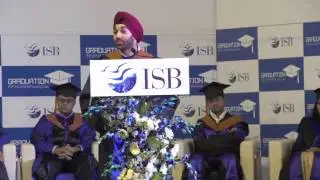 ISB Graduation Day 2015 | PGP 2015 & MFAB Founding Class |Navdeep Singh - MFAB Scholar of Excellence