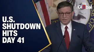 LIVE: House Speaker Mike Johnson Holds Press Briefing on U.S. Government Shutdown Enters 41st Day
