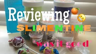 Reviewing Underrated Etsy Slime Shop 😬🍊 *was it good or bad* || please read description ||