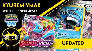 ТОП-8 колод Kyurem VMAX с 30 единицами энергии. Много побед? (ККИ Покемон)