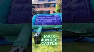 10X10 Jungle🦁 Bounce House🏠 #bouncy #bouncycastle #bouncyhouse #fun#jungle #जंगलों