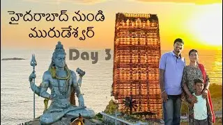 Hyderabad to Murudeshwar by Road in Car.