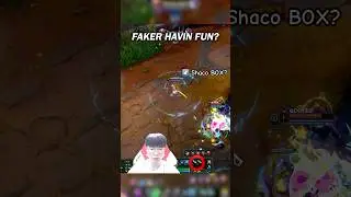 Faker having FUN in URF 😂