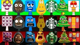 New Incredibox Sprunki OC Phase 1 to Phase 3 Christmas Tree, 61, Fourteen, Yellow Larva, Starbucks