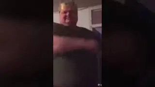 Ian Moore dancing to Bubble works theme song