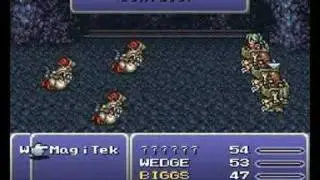 Final Fantasy VI: Magitek Armor attacks