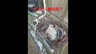 10馬力室外機解体撤去#KUかあちゃんねる