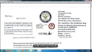 APPRENTICE JOBS IN CEMILAC