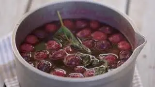 Soupe de cerises au basilic | Recette gourmande