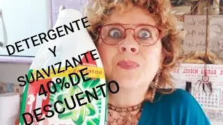 NO te lo PIERDAS DETERGENTE y SUAVIZANTE al 40 % SUPERMERCADOS DÍA 7 y 8 enero 2020
