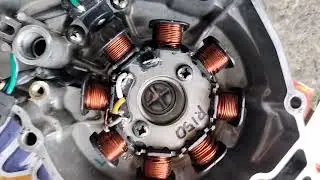 SUZUKI RAIDER 150 BURN STATOR