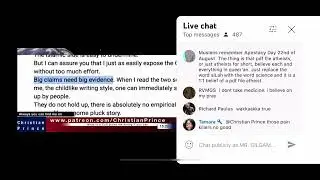 New. Christian prince. part 1. Live debate _ what is Islam ?. 9/4/2023