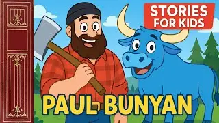Paul Bunyan 🪓🐂 | American Tall Tale for Kids | Giant Lumberjack Storytime Adventure