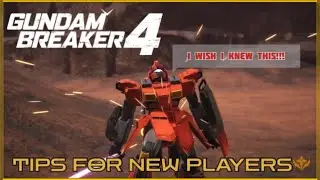 Gundam Breaker 4 Beginner Tips! Things I wish I knew before I started!