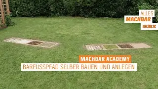 Barfusspfad selber bauen und anlegen | OBI