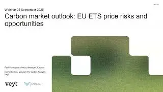 Carbon Market Outlook: EU ETS Price Risks and Opportunities