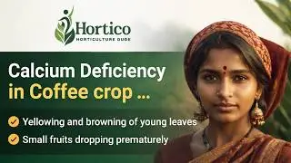 Coffee Plant Calcium Deficiency | #hortico