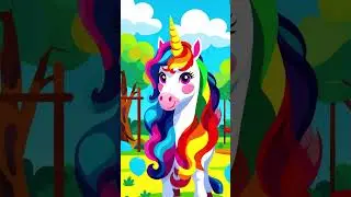 Learn Colors with Funny Animals!  #bubbleart  #LearnColors #KidsSongs #EducationalVideos #BubbleArt