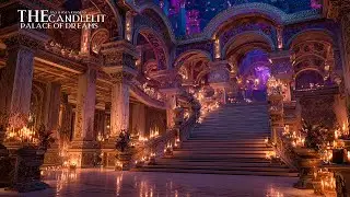 The Candlelit Palace of Dreams 🕯️✨ A Fantasy Stairway to the Stars