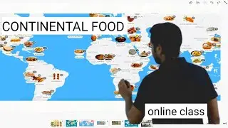 Continental food class part 1 || Continental cuisine explains || hotel management