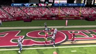 Madden 13 100 POINTS SCORED in ranked game