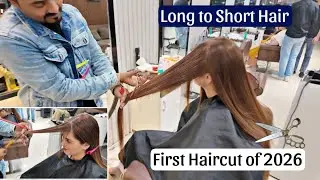 LONG TO SHORT HAIR | First Haircut of 2026 | Shilpa Chaudhary 