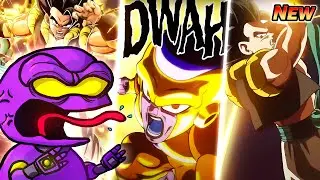 REACTING TO NEW LR GOGETA GOLDEN FRIEZA ANIMATIONS!! New Tanabata Dokkan Special | DBZ Dokkan Battle