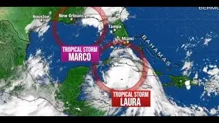 Live:  Tropical Storm Laura, Hurricane Marco