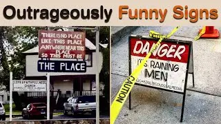 Outrageously Funny Signs That Make You Wonder What Went Wrong || Sign Hub